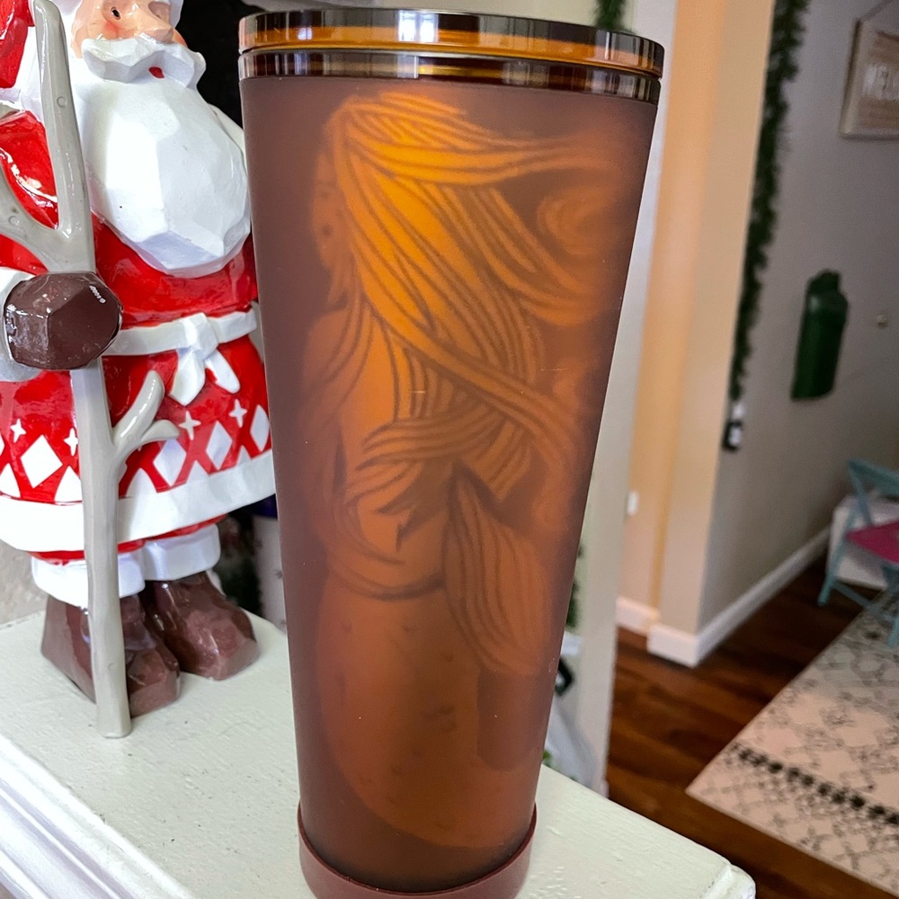 Starbucks venti Pikes Place soft touch tumbler
